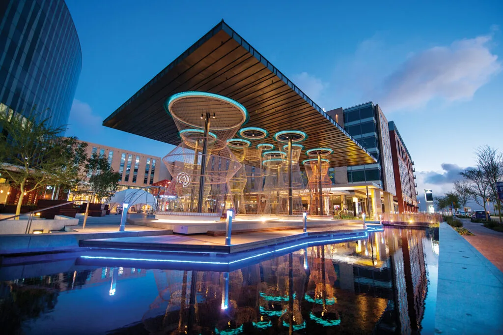 Century City Cape Town commercial district with modern office buildings and public spaces